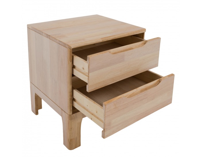 Nočný stolík Ferb - prírodná 