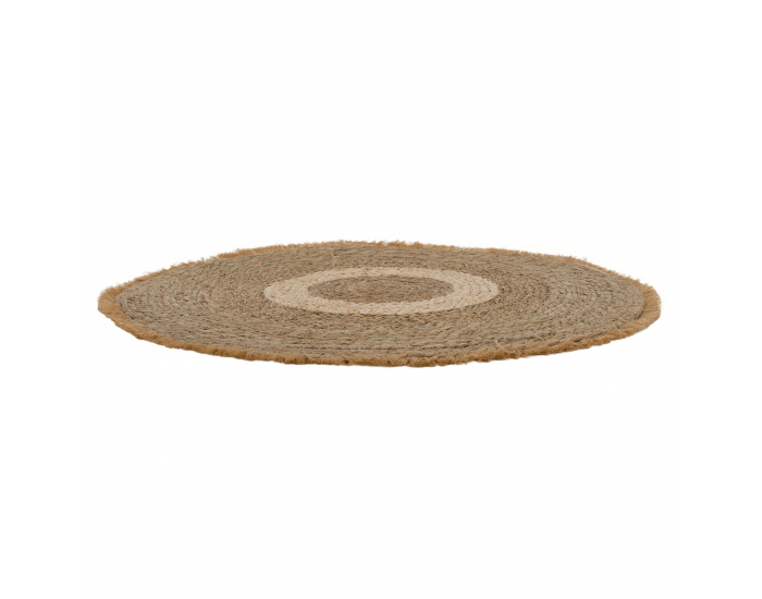 Okrúhly koberec Ferno 80 cm - prírodná