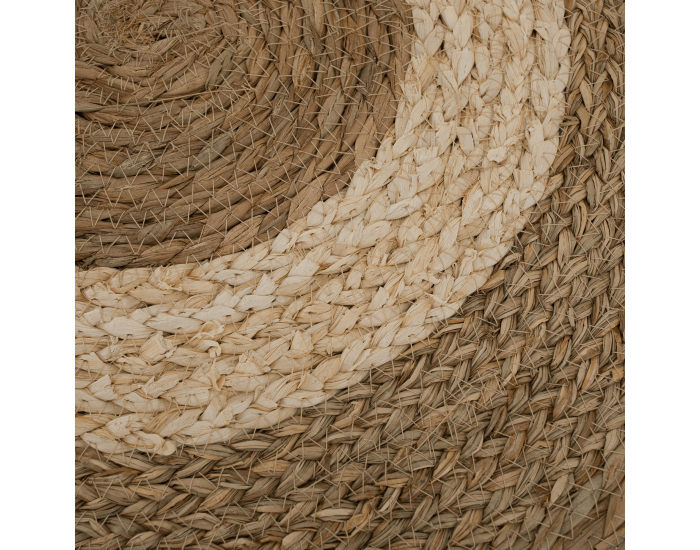 Okrúhly koberec Ferno 80 cm - prírodná