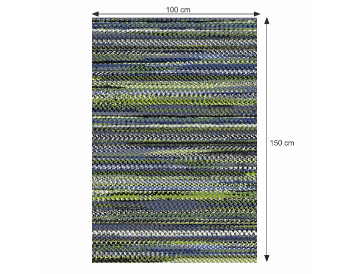 Koberec Feten 100x150 cm - kombinácia farieb