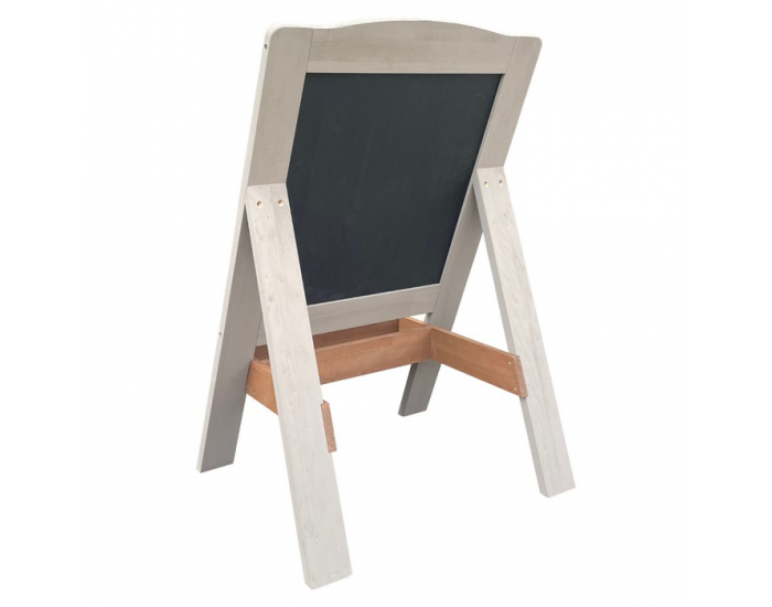 Detská tabuľa Finea - sivá / hnedá / čierna