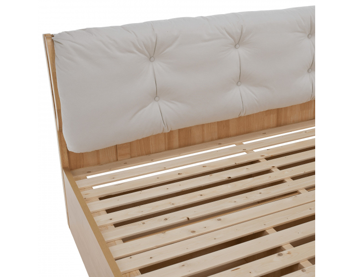 Manželská posteľ Florencia 160x200 cm - prírodná