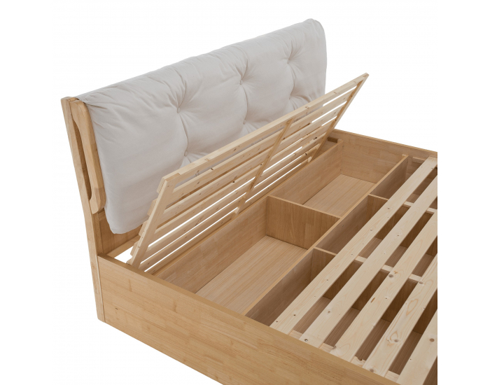 Manželská posteľ Florencia 180x200 cm - prírodná