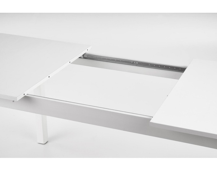 Rozkladací jedálenský stôl Florian - biela