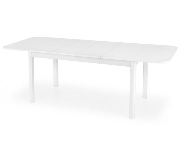 Rozkladací jedálenský stôl Florian - biela