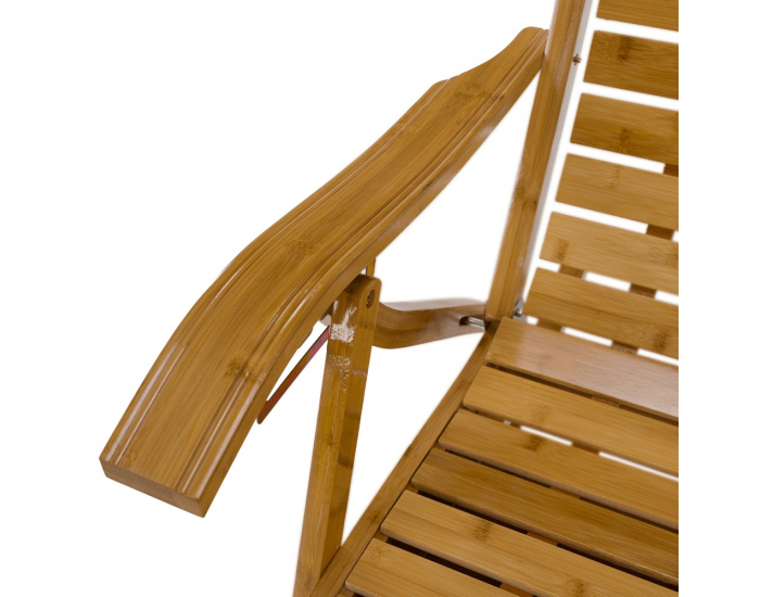 Záhradné hojdacie kreslo Flos - prírodná