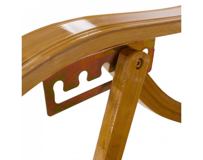 Záhradné hojdacie kreslo Flos - prírodná