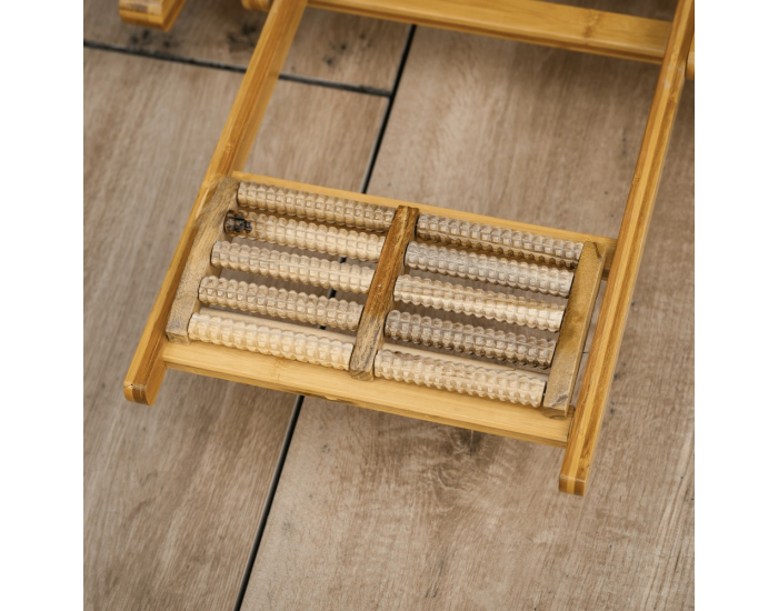 Záhradné hojdacie kreslo Flos - prírodná