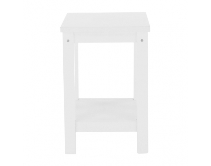 Nočný stolík Fosil - biela