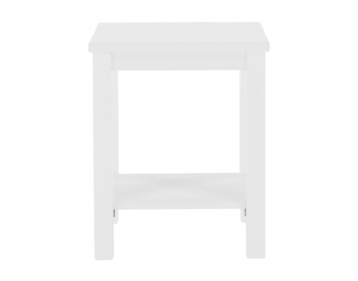 Nočný stolík Fosil - biela