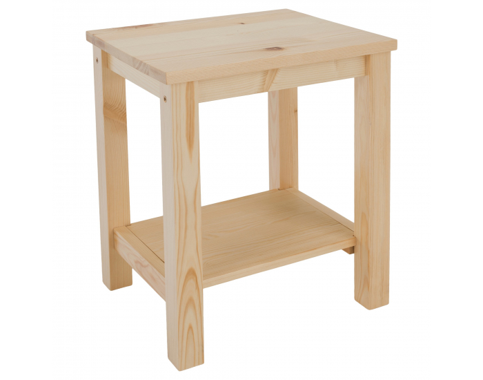 Nočný stolík Fosil - prírodná