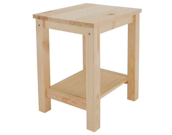 Nočný stolík Fosil - prírodná