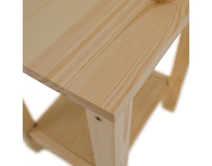 Nočný stolík Fosil - prírodná