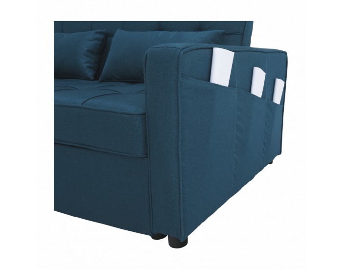 Rozkladacia pohovka Frenka Big Bed New - tyrkysová