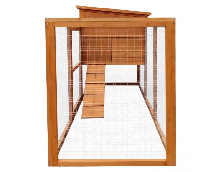 Kurník pre sliepky Furol - hnedá / zelená