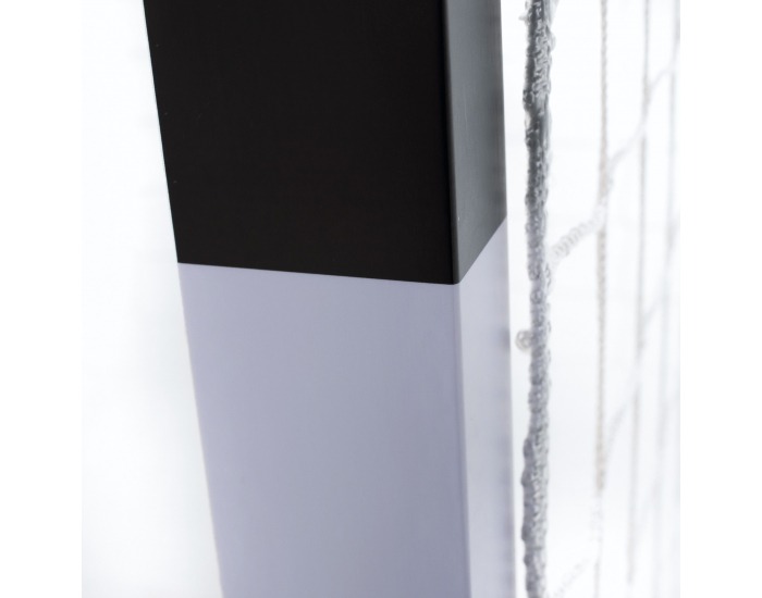 Montessori posteľ Futal 90x200 cm - prírodná / biela / čierna