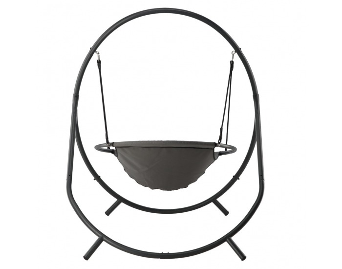 Závesné kreslo Gadil - sivá