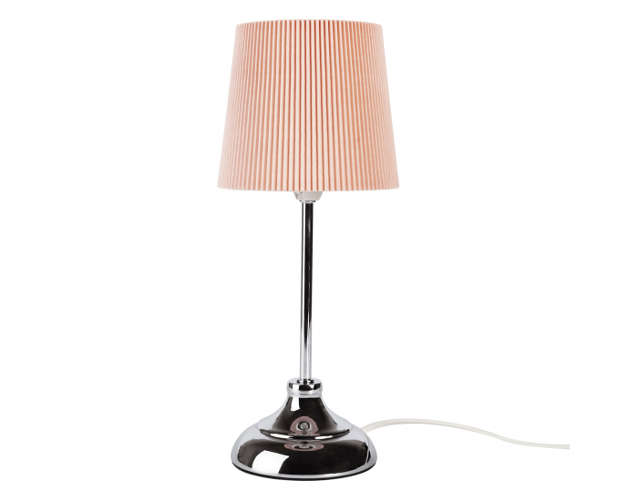 Stolná lampa Gaiden - ružová / strieborná