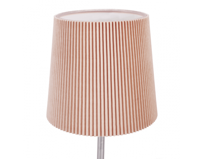 Stolná lampa Gaiden - ružová / strieborná