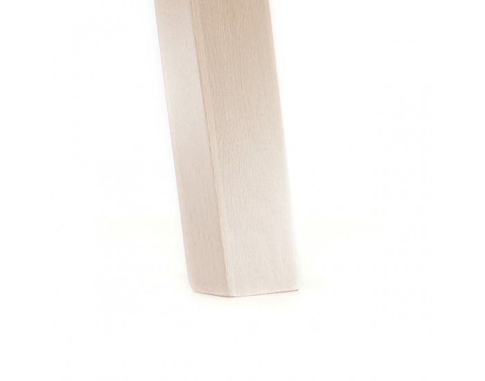 Jedálenský set Galio 1+4 - sivá / svetlý buk