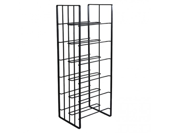 Stojan na víno Gamez - čierna