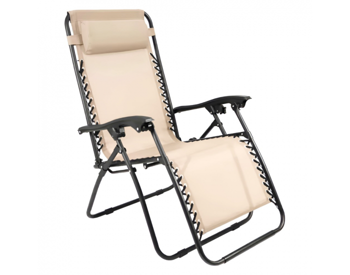 Záhradné lehátko Gerald New - béžová