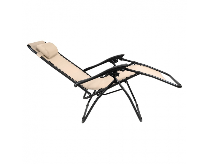 Záhradné lehátko Gerald New - béžová