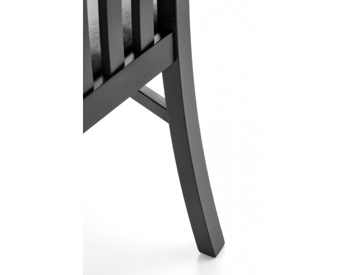 Jedálenská stolička Gerard 7 - čierna / sivá