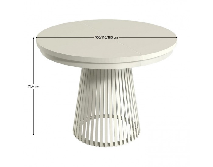 Rozkladací jedálenský stôl Gerdony - kašmír