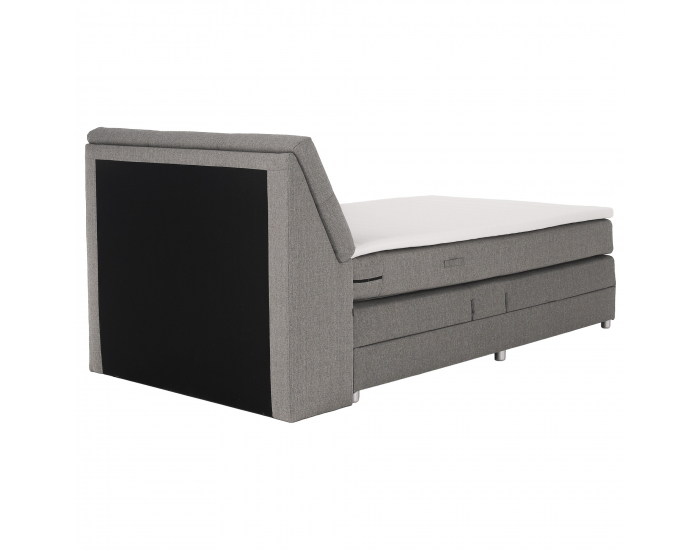 Elektrická polohovacia jednolôžková posteľ Gerona New 120x200 - sivá