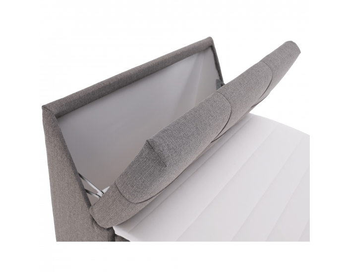 Elektrická polohovacia jednolôžková posteľ Gerona New 120x200 - sivá