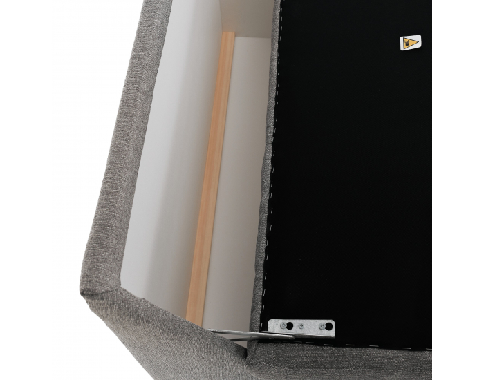 Elektrická polohovacia jednolôžková posteľ Gerona New 120x200 - sivá