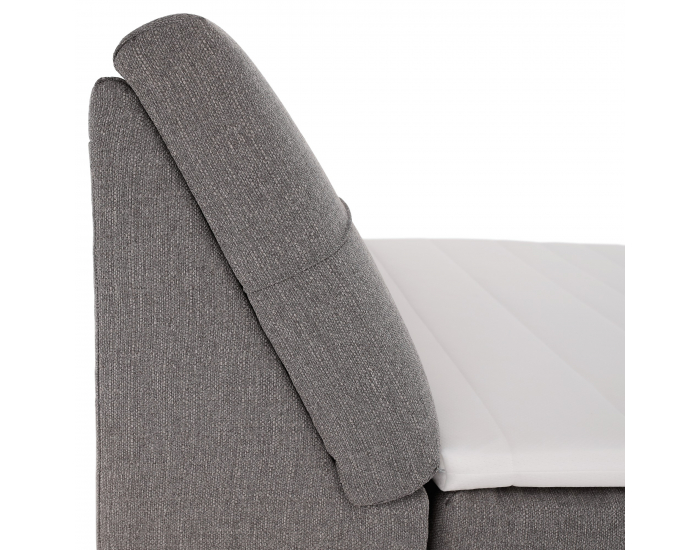 Elektrická polohovacia jednolôžková posteľ Gerona New 120x200 - sivá