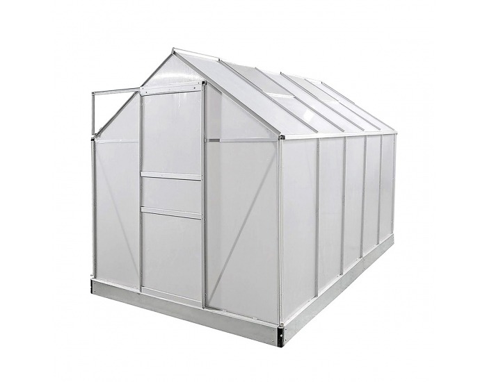 Záhradný skleník Glasshouse 310x190x205 cm - priehľadná