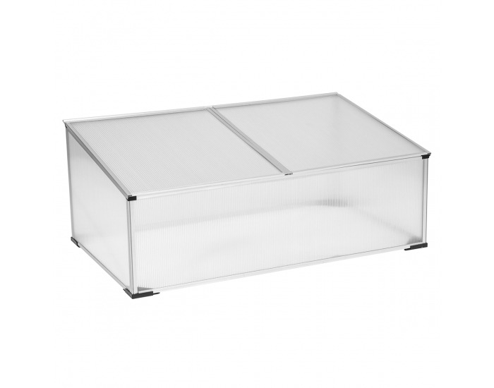 Záhradný skleník (parenisko) Glassteam 100x60x40 cm - priehľadná