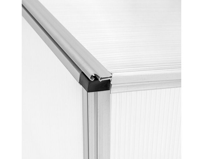 Záhradný skleník (parenisko) Glassteam 100x60x40 cm - priehľadná