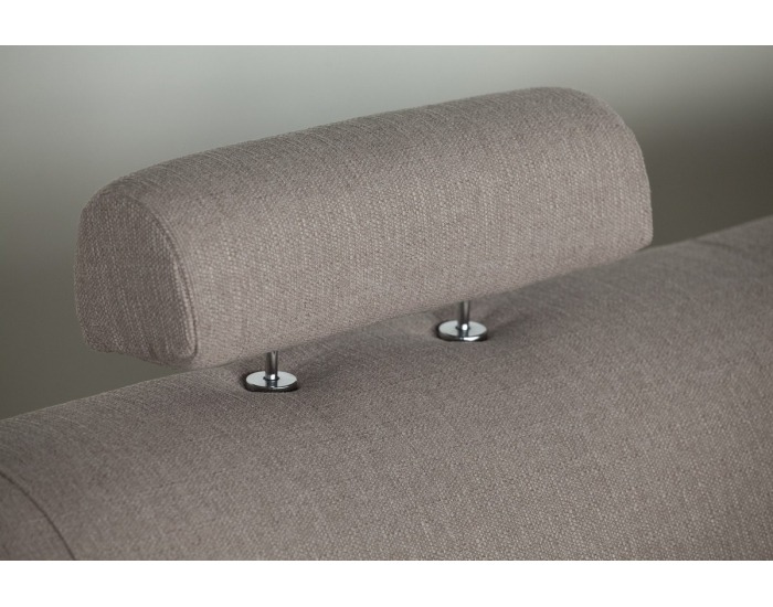 Rohová sedačka s rozkladom a úložným priestorom Paris P - šenil béžový (Portland 22)