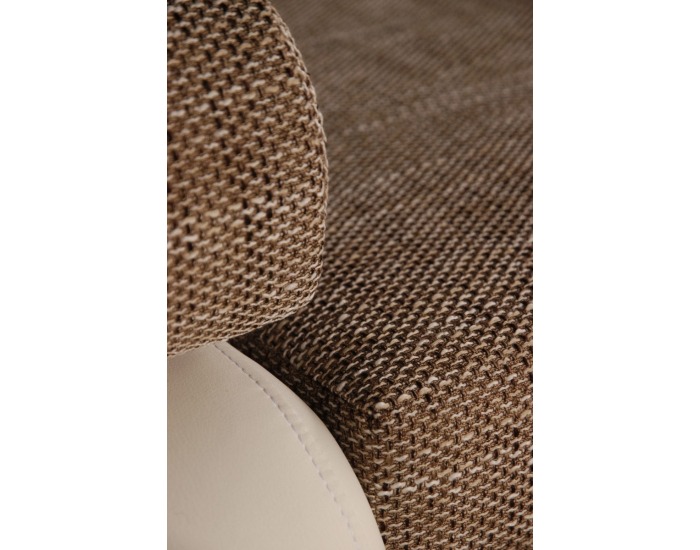 Rozkladacia pohovka s úložným priestorom Samba - biela ekokoža / berlin 3