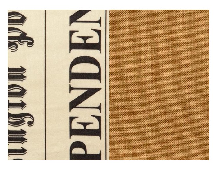 Rozkladacia pohovka s úložným priestorom Xara - šenil medový (Savana) / text