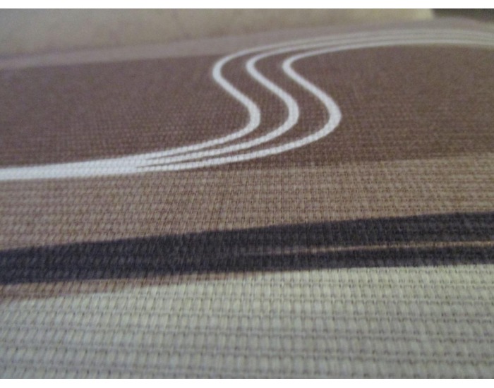 Rozkladacia pohovka s úložným priestorom Zico SR - vlny béžové / suedine béžový