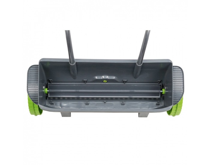 Záhradný sejací a rozmetací vozík Gloster 12 l - sivá / zelená
