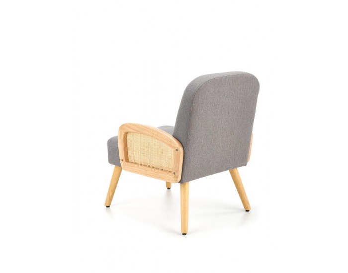 Kreslo Grecos - sivá