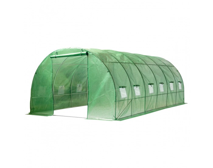 Záhradný fóliovník Greenhouse 600x300x200 cm - zelená