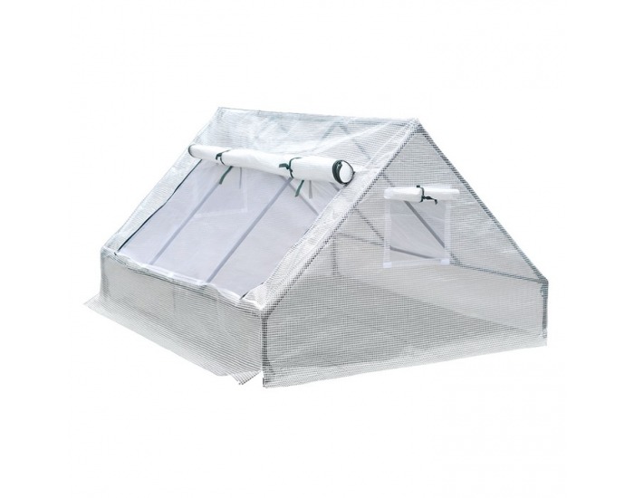 Záhradný fóliovník Grene 180x140x94 cm - biela