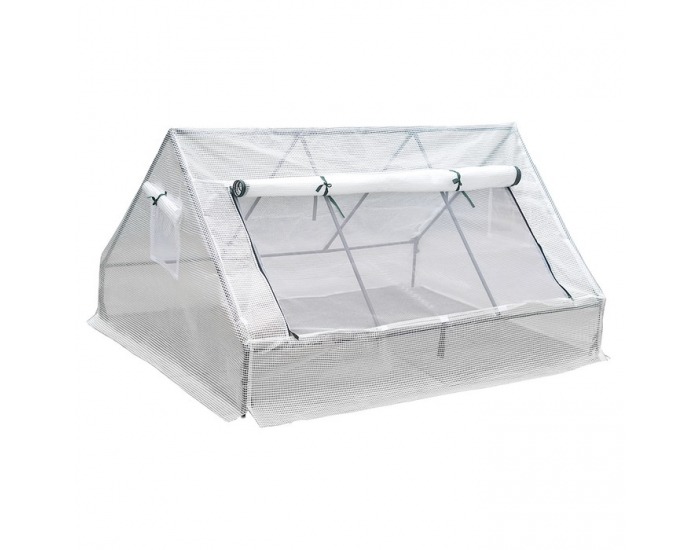 Záhradný fóliovník Grene 180x140x94 cm - biela