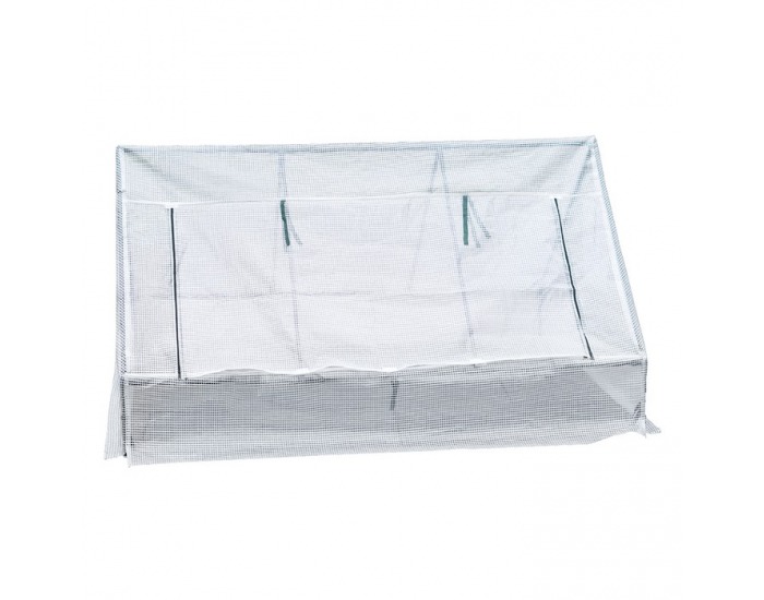 Záhradný fóliovník Grene 180x140x94 cm - biela