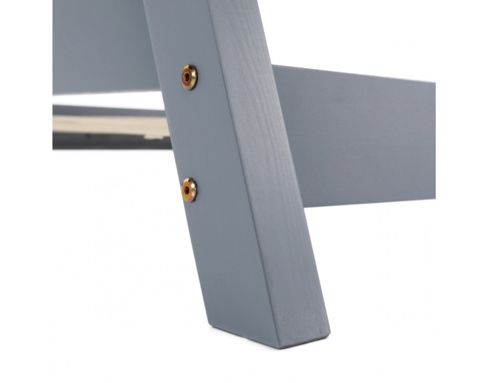 Jednolôžková posteľ s roštom Grosi 90 - sivá