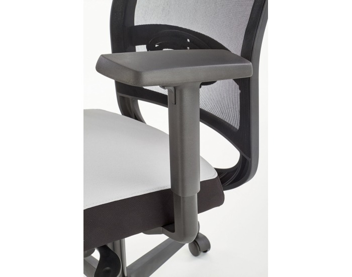 Kancelárska stolička s podrúčkami Gulietta - čierna / sivá