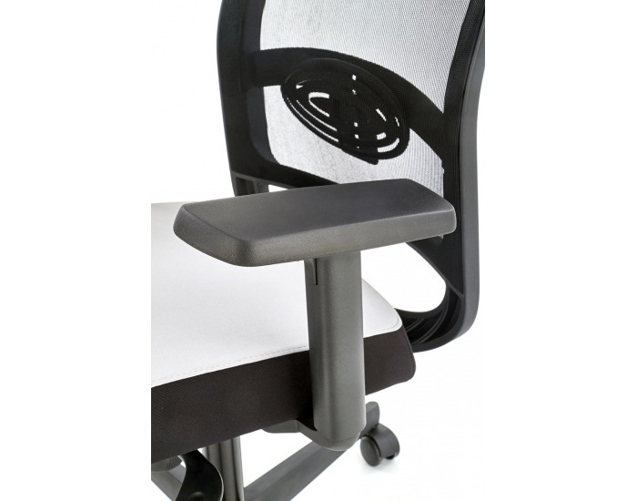 Kancelárska stolička s podrúčkami Gulietta - čierna / sivá