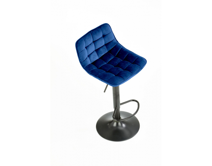 Barová stolička H-95 - granátová / čierna